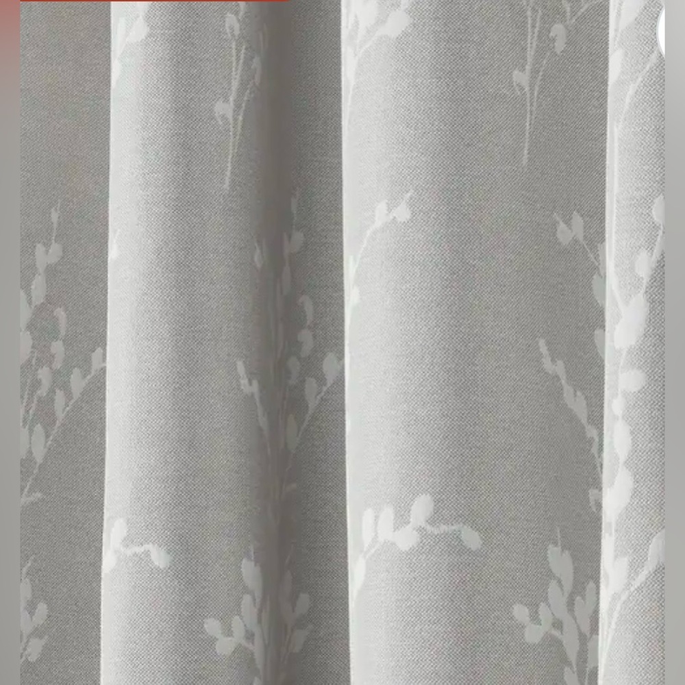 Nicole Miller Turion Grommet Top Curtain Panel Pair 52x96 - Picture 4 of 6